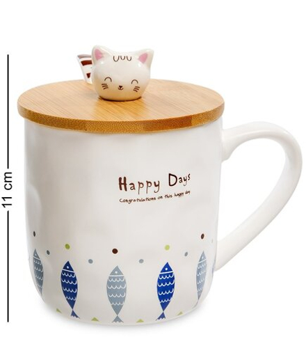 GAEM Art MUG-122/4 Кружка «Котик - день удался»