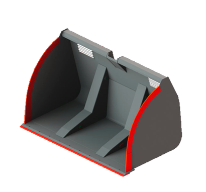 Ковш высокой выгрузки для легких материалов