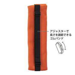 Пенал Midori Book Band Pencase (оранжевый, для блокнотов B6~A5)