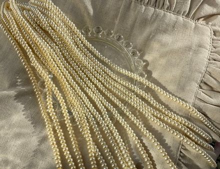 Жемчуг 4мм, "Майорка. Имитация", рондель