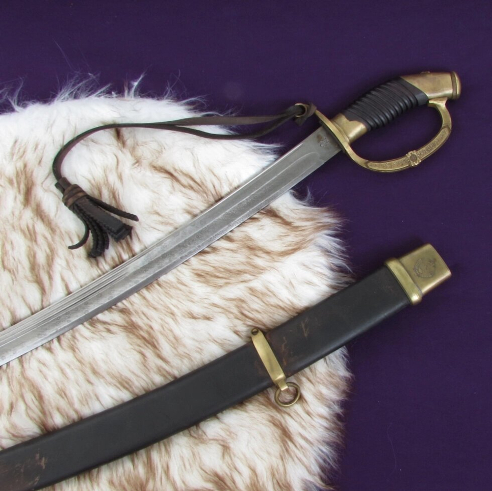 Реплика шашка солдатская Драгунская кованая, образца 1881 года