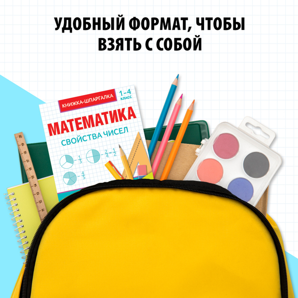 Шпаргалки для 1—4 кл. «Основы математики» 6 шт.