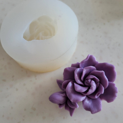 (Ликвидация) Молд 3D Роза 66*46*23 мм