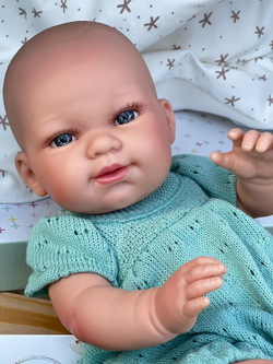Кукла Реборн Nines 37см Baby виниловая (N0231)