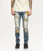 Мужские джинсы Crazed Distressed