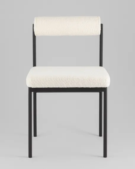 Стул Bau, молочное букле