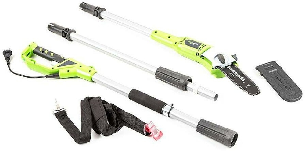 Высоторез электрический удлиненный GREENWORKS GPS7220 720Вт,46см,3/8-1,3-33,макс.длина 255см (20147)