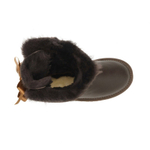 Угги Bailey Bow Metallic Chocolate