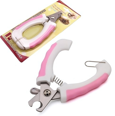 Когтерез для животных «Алиса» 16см цвет бело-розовый Ultramarine