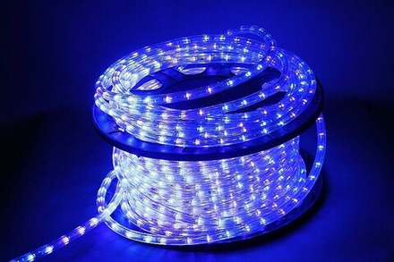 Шнур световой Sneha  13-2W-100M-220V-LED-U BL