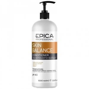 Кондиционер для жирных волос питание увлажнение себорегуляция EPICA SKIN BALANCE