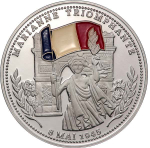 France, "Marianne Triomphante" Medal – Undated Silver