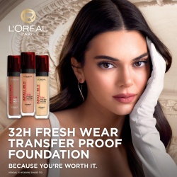 L’Oreal Paris Infaillible 32H Fresh Wear - Долговечная жидкая тональная основа, 30 ml