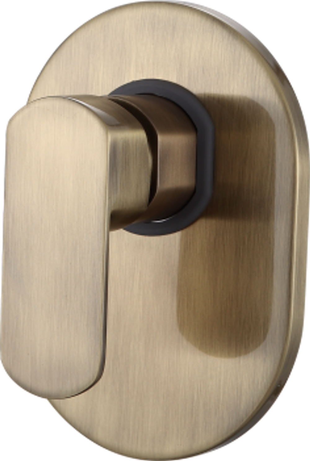 5101-D Смеситель вст. для душа ОВАЛ (БРОНЗ) GANZER (10/1шт)