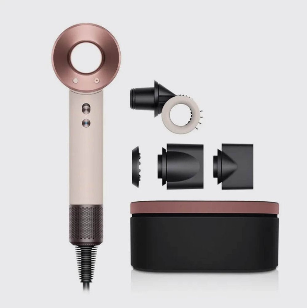 Фен Dyson Supersonic HD15, розовый/розовое золото (Ceramic pink/Rose gold)