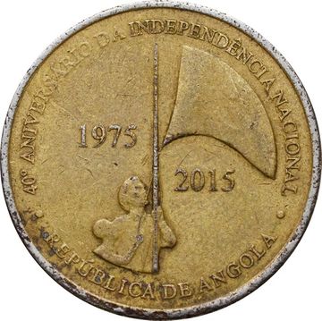 100 кванз 2015 Ангола «40 лет независимости»