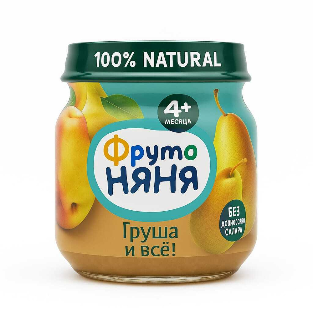 Пюре Фруто Няня груша 100 гр
