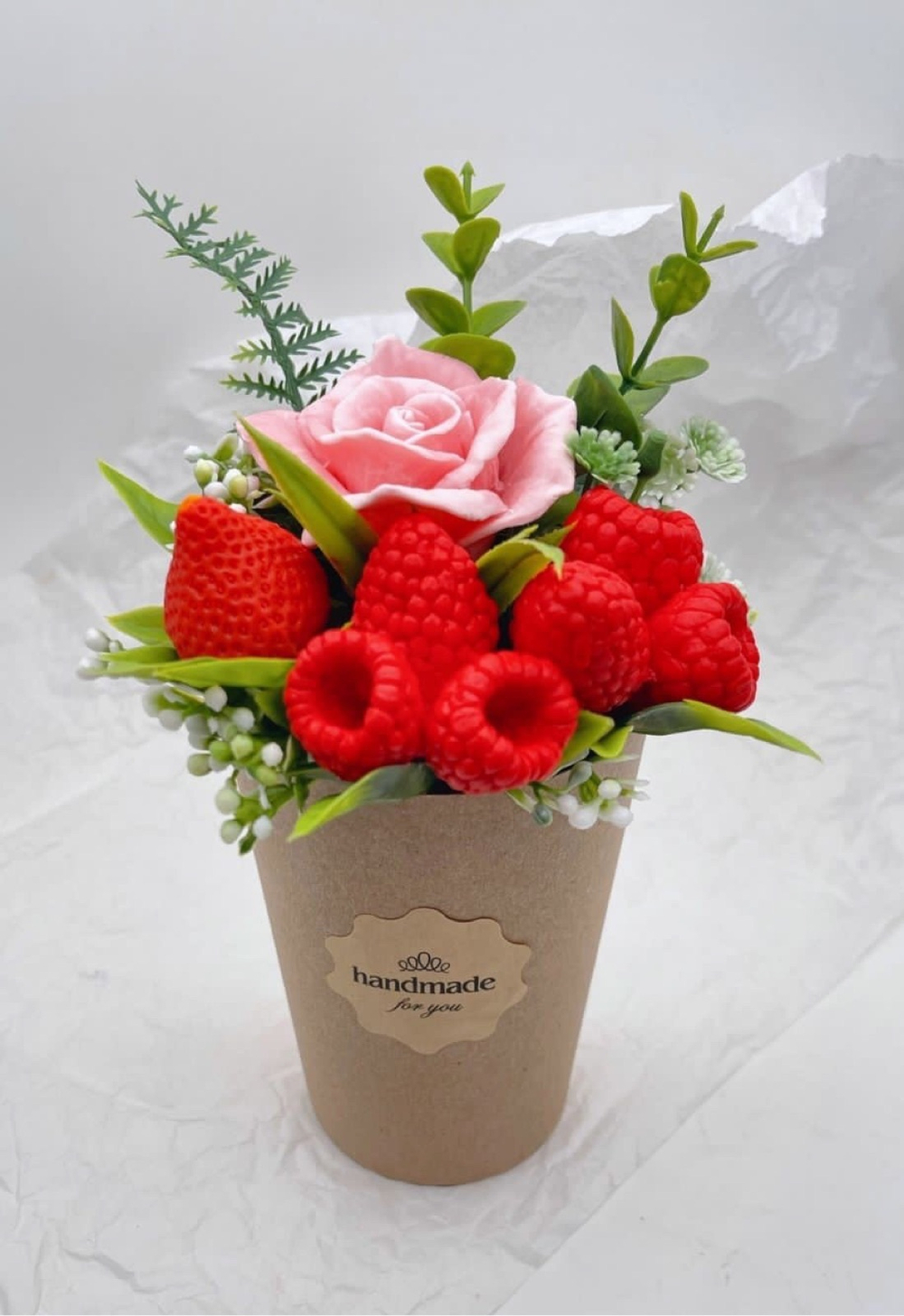 мыльные цветы