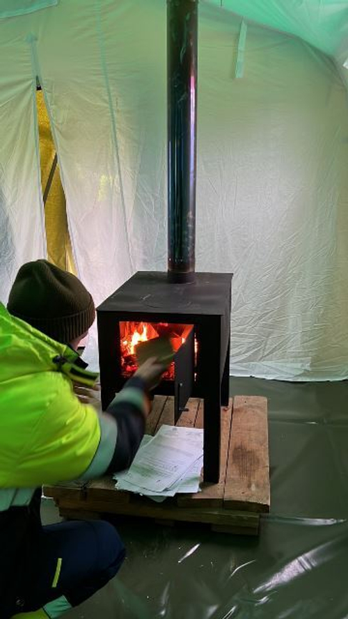 Печь для палатки МИР-15