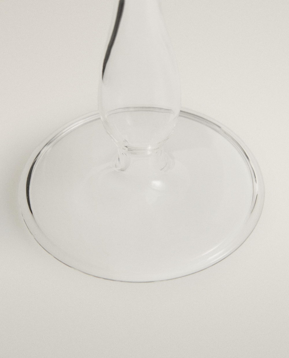 Zara Home бокал из боросиликатного стекла, цвет прозрачный, 20.5 см
