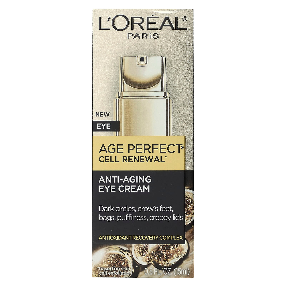 L'Oréal, Age Perfect Cell Renewal, антивозрастной крем для кожи вокруг глаз, 15 мл (0,5 жидк. унц.)