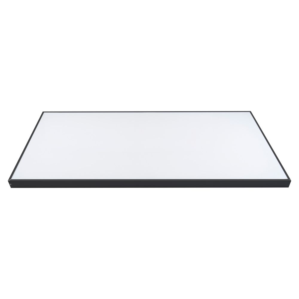 ULP-60120 60W-4000К-LL IP40 PREMIUM OPAL BLACK Светильник светодиодный потолочный. Белый равномерный свет 4000K. 7700Лм. Корпус черный. В комплекте с и-п. ТМ Uniel