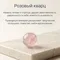 Браслет Денежный магнит из натурального камня розового кварца с тремя рунами Феху из серебра 925