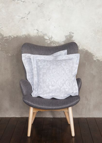 Наволочка декоративная 47x47 Luxberry Shabby серая
