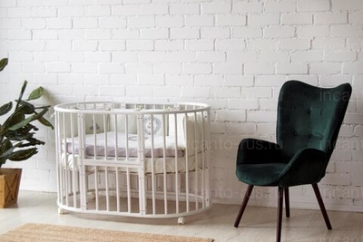 Кроватка трансформер Incanto Candy Dream 9в1 цвет белый