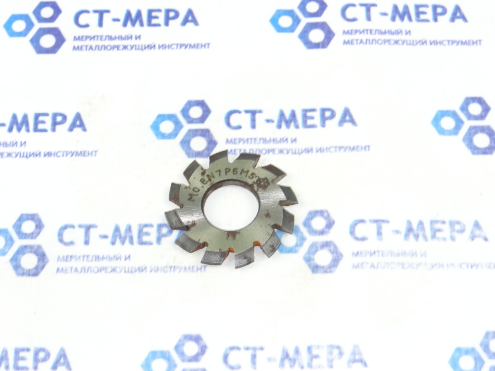 Фреза модульная М0.8 №7 Р6М5 z=12 dпос=13 D=32