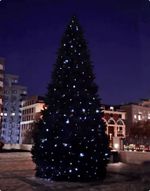 Уличная гирлянда "Мерцающие огни" 24В - для елок от 3 до 22 м