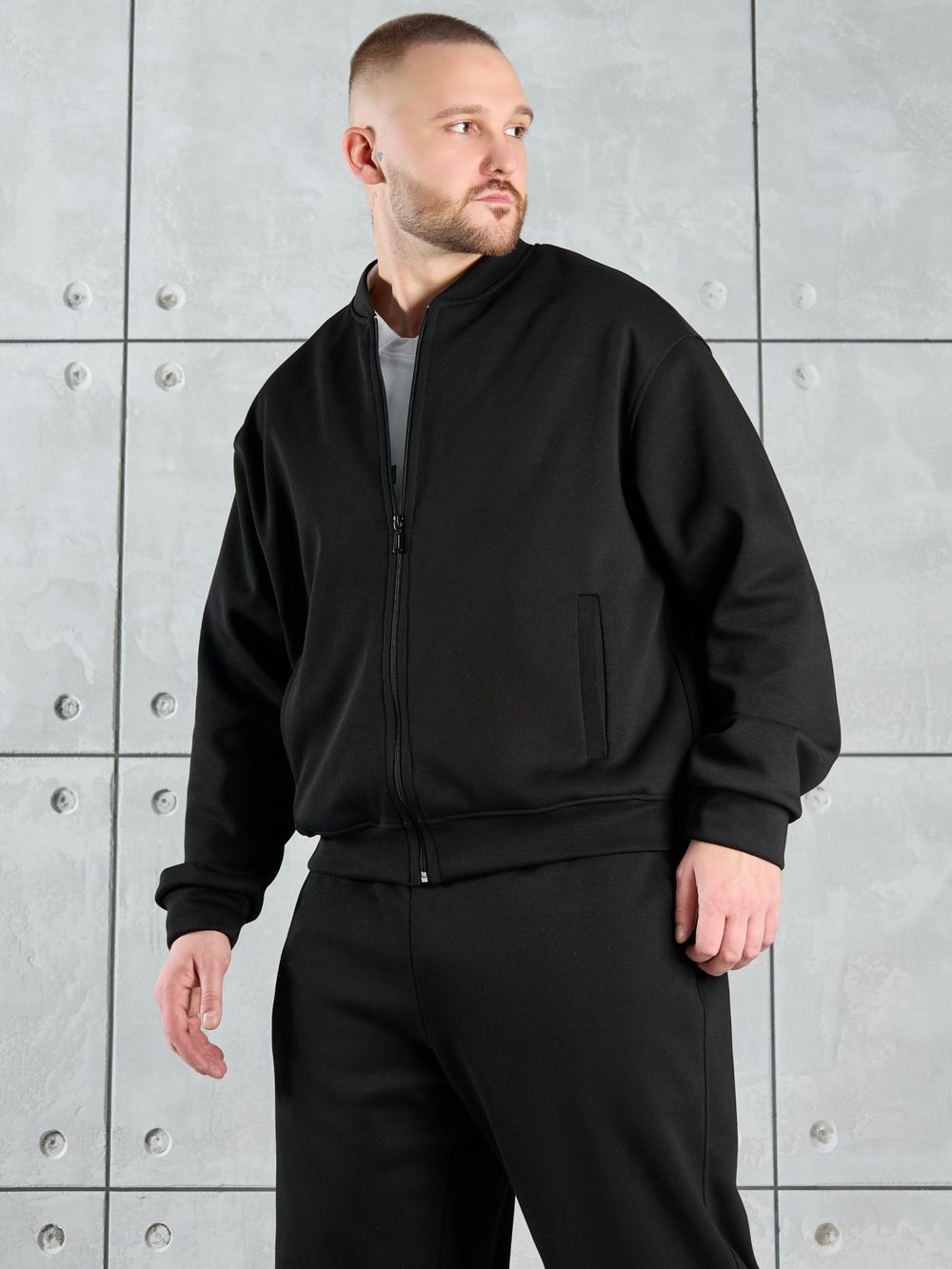 Костюм мужской Лининг-3 Виотекс ЧЁРНЫЙ