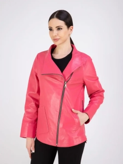 Кожаная куртка демисезонная косуха