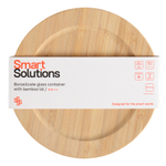 Контейнер для запекания и хранения smart solutions с крышкой из бамбука, 400 мл