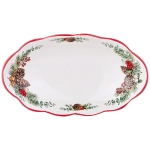 Блюдо керамическое 30,7*17,7*6см «CELEBRATION»