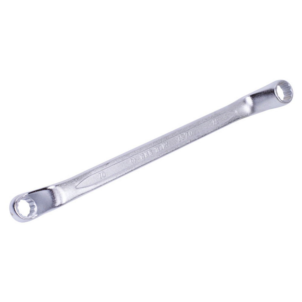 Ключ накидной изогнутый 10x12 мм KING TONY 19701012