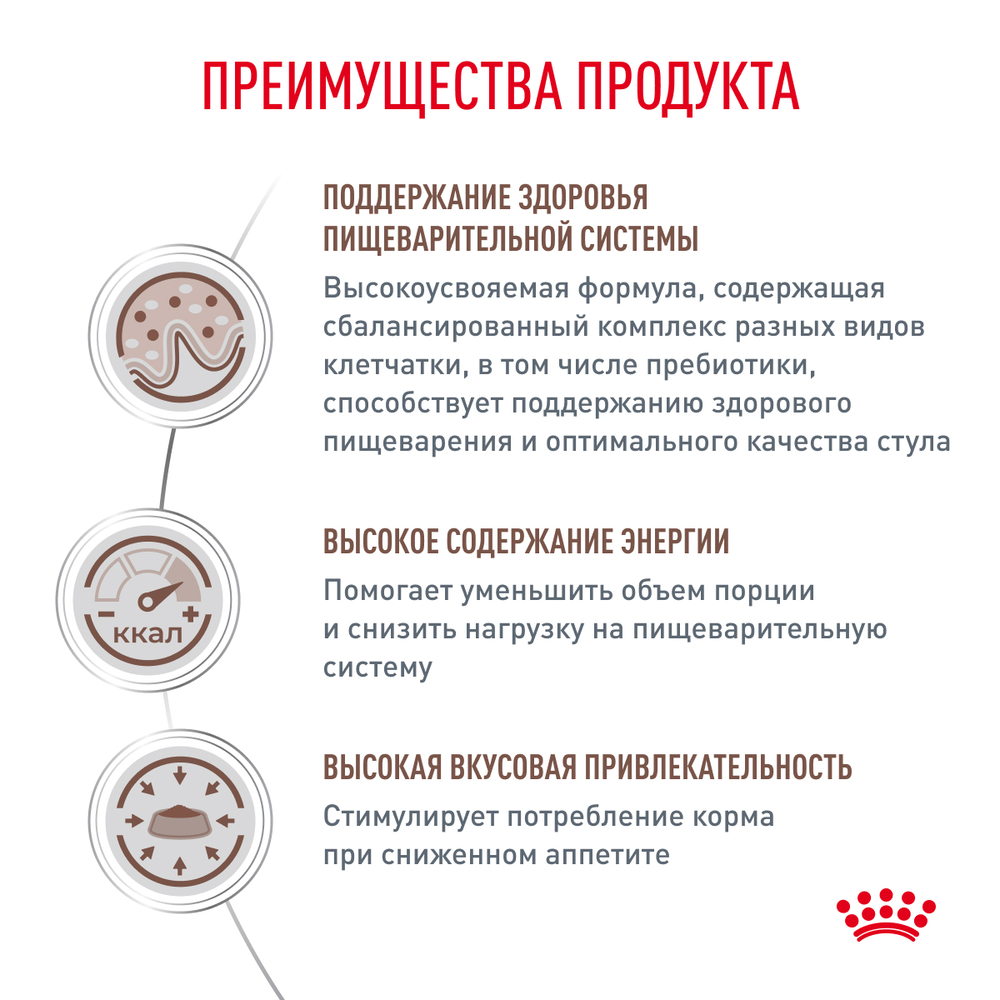 ROYAL CANIN Gastrointestinal Корм влажный для взрослых кошек при расстройствах пищеварения, 85 г