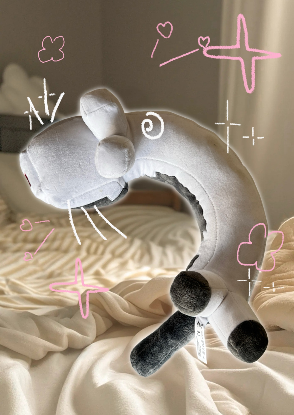 Котик-подушка «Майнкрафт»