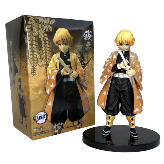 Фигурка Зеницу Агацума, Истребитель демонов, Demon Slayer, 15 см