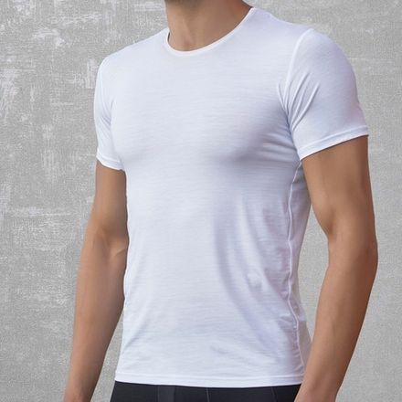 Мужская футболка белая Doreanse 2566