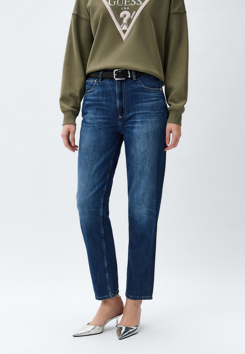 Джинсы MOM женские GUESS