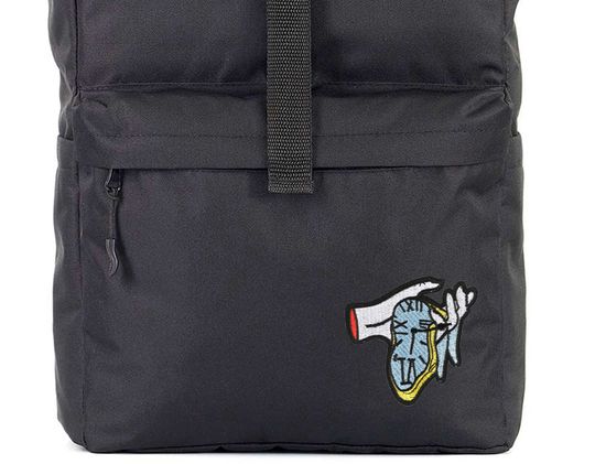 Нашивка термоаппликация на одежду и  на рюкзак. Time