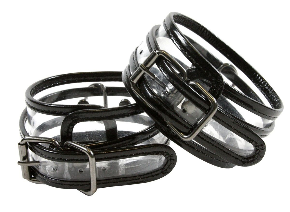 Прозрачные наручники Bare Bondage (Цвет: прозрачный)