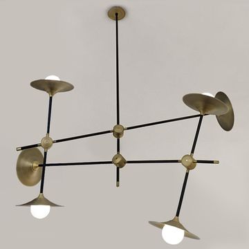 chandelier  DISC TURBAYA SS-6 CHANDELIER by Intueri Light