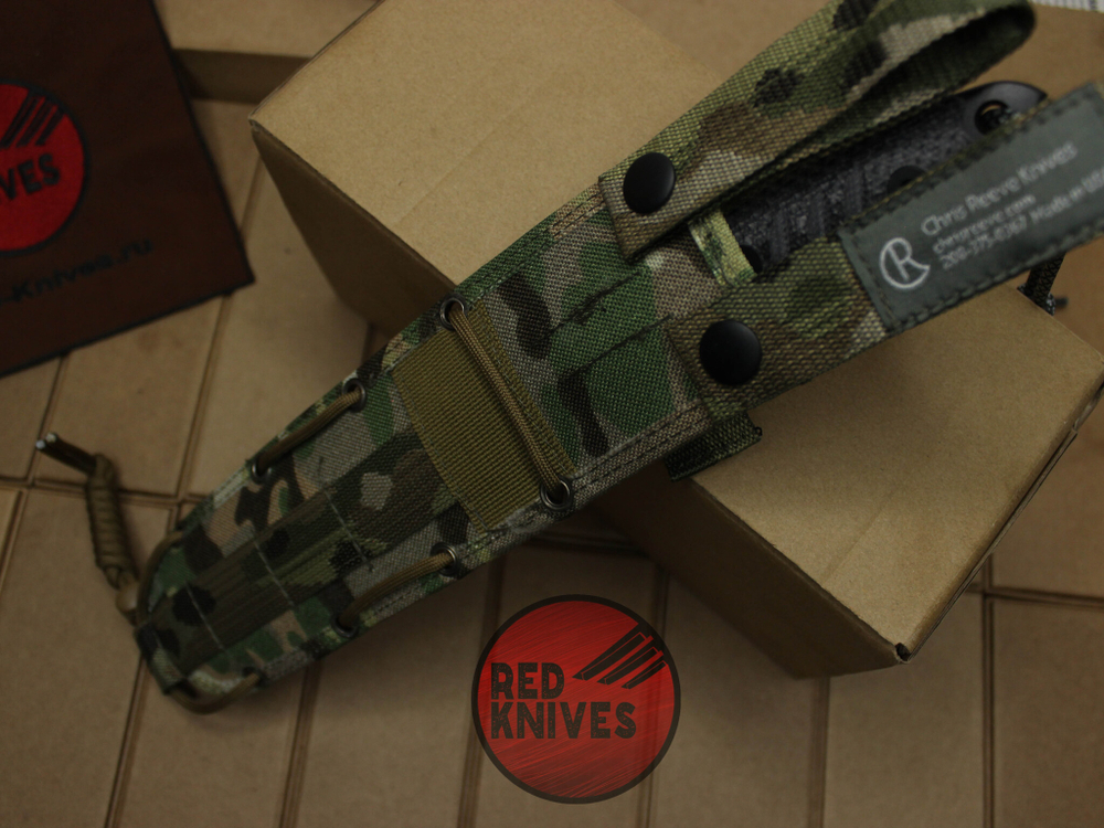 Нож Chris Reeve Pacific Black PAC-1001 survival knife, serrated