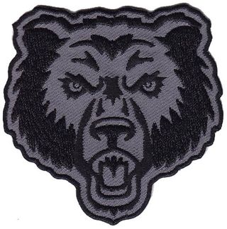 Нашивка Дикий медведь (серый)