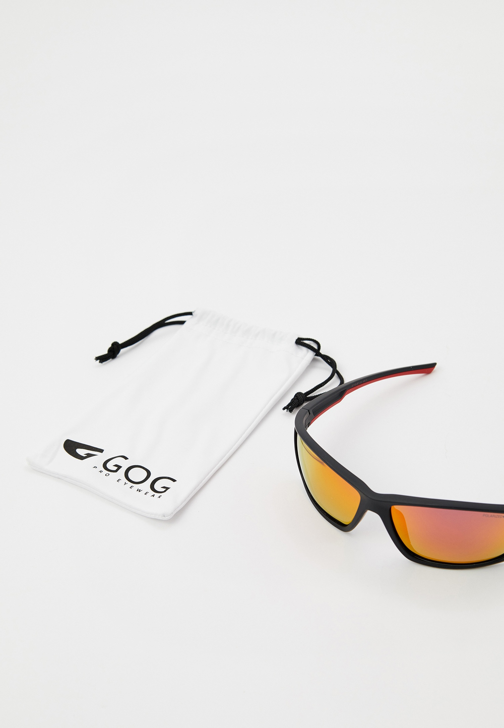 Спортивные очки GOG Spire / Matt Black-Red / Polarized Red Lens