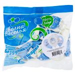 Шар (12''/30 см) Ура, Мальчик!, Белый (200)/Голубой (450), пастель, 5 ст, 25 шт.