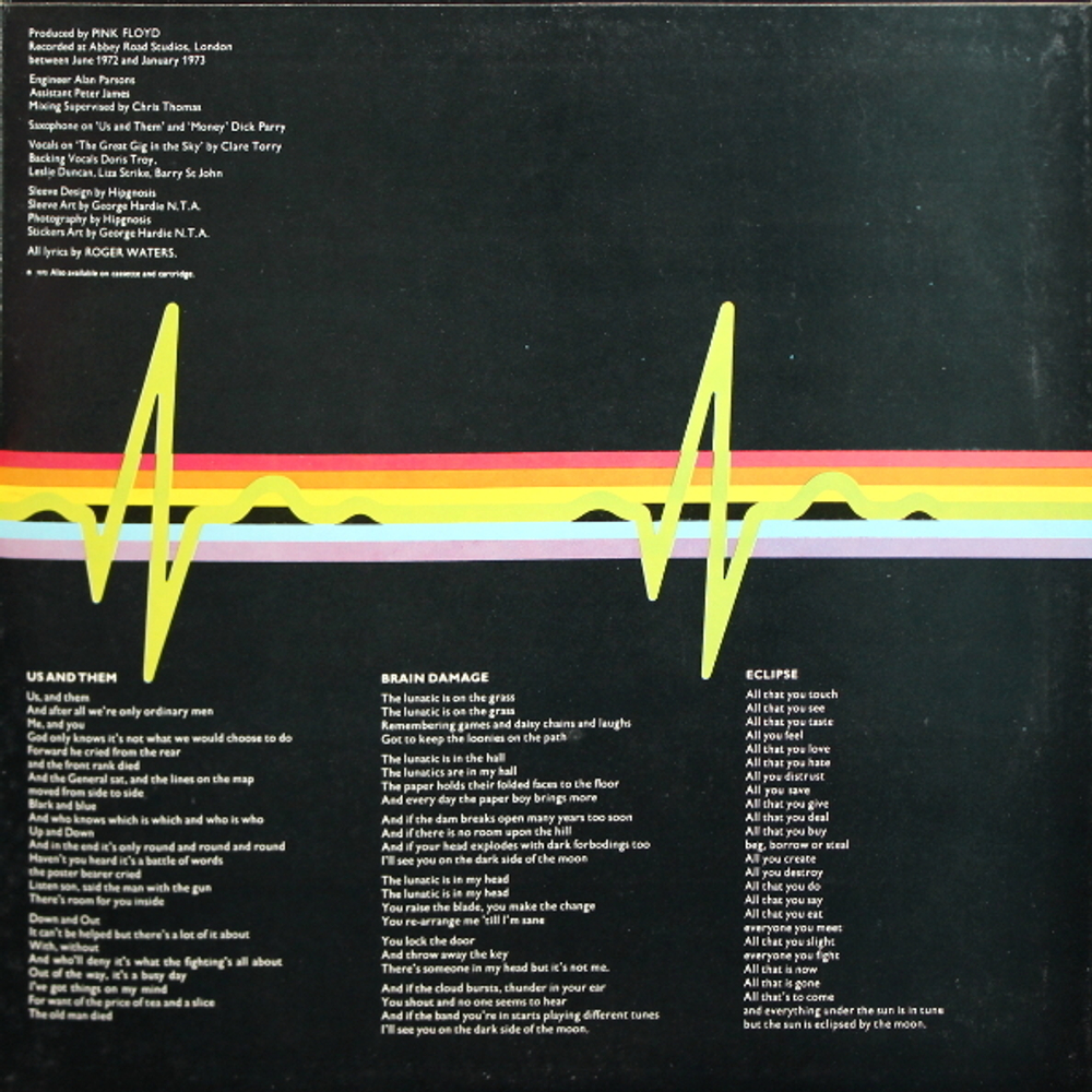 Pink Floyd / The Dark Side Of The Moon (LP)