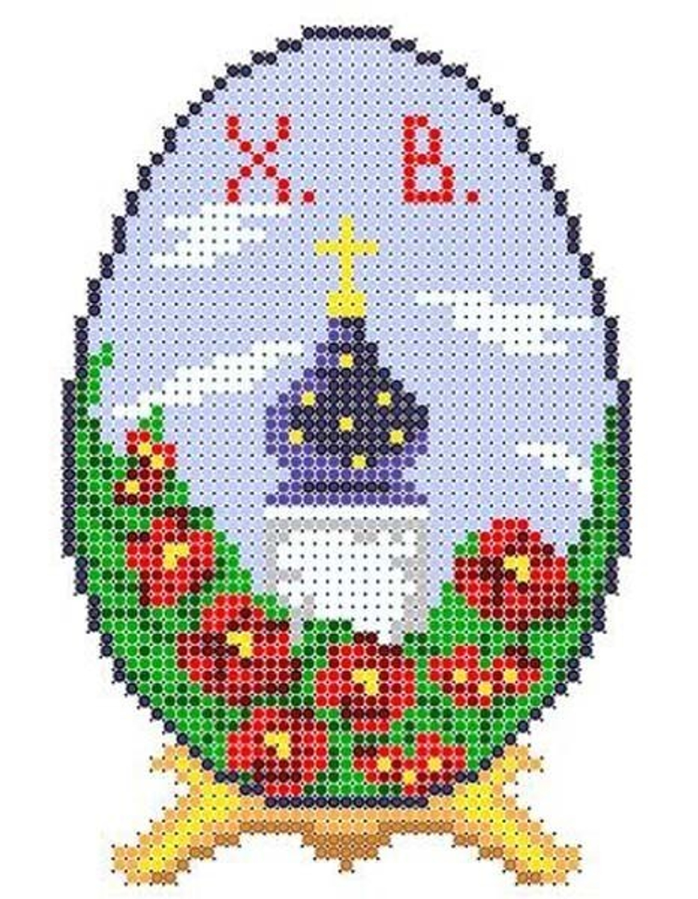 П-002 Яйцо Пасхальное 2